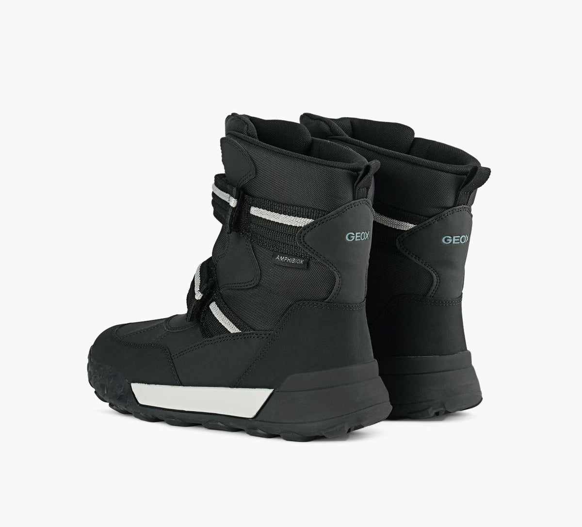 GEOX TREKKYUPBBABX in BLACK view 3