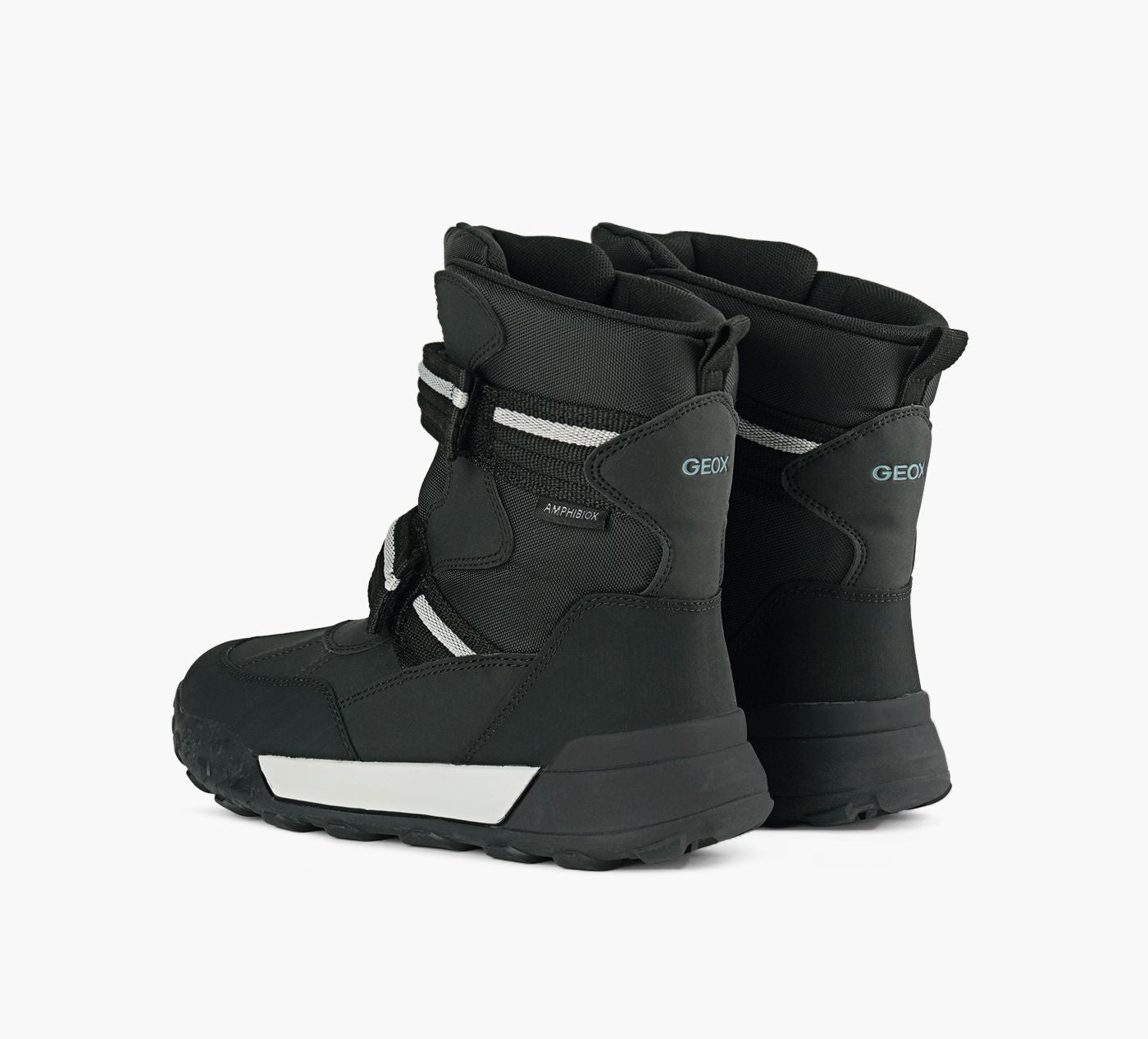 GEOX TREKKYUPBBABX in BLACK view 3