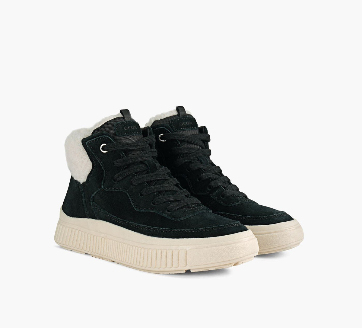GEOX LAQUINNYG in BLACK view 2