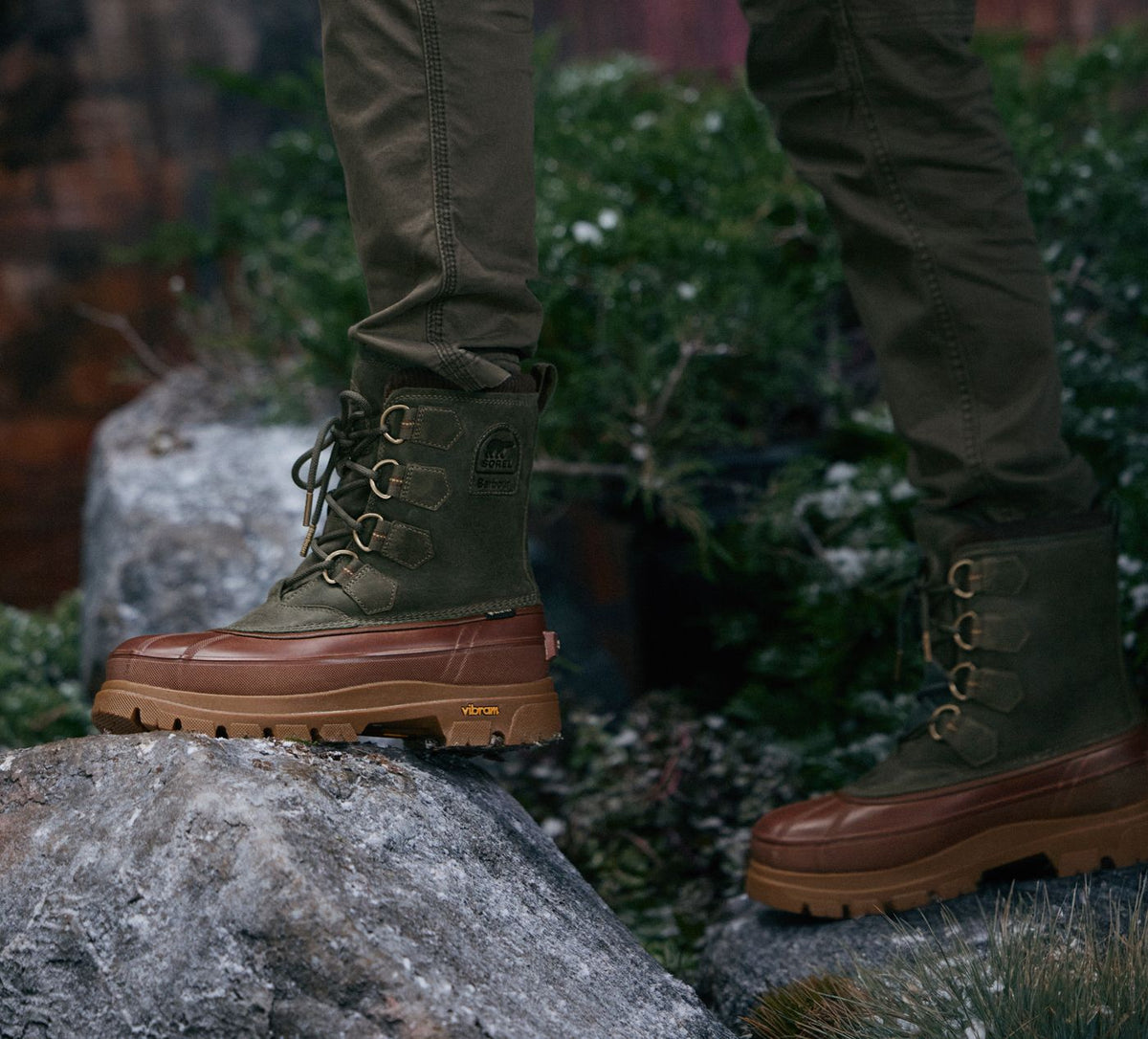 SOREL BOTTINEDAYSTORMHORIZONGTX en KHAKI vue 7