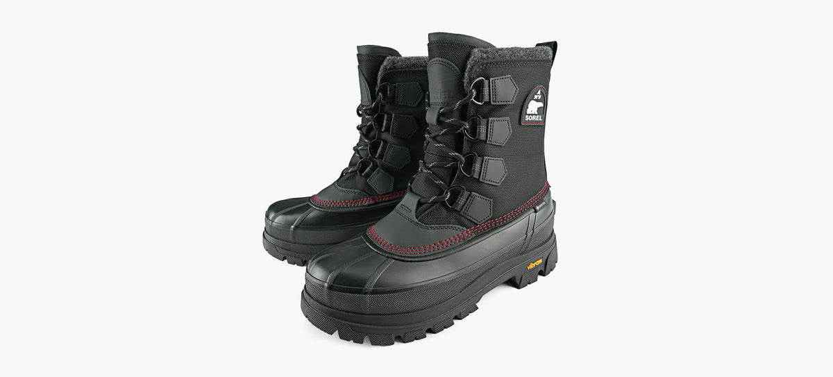 SOREL CARIBOUHORIZONGTXBOTTEDHIVER en NOIR vue 4