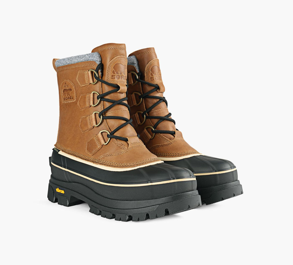 SOREL CARIBOUHORIZONGTXBOTTEDHIVER en TAN vue 2