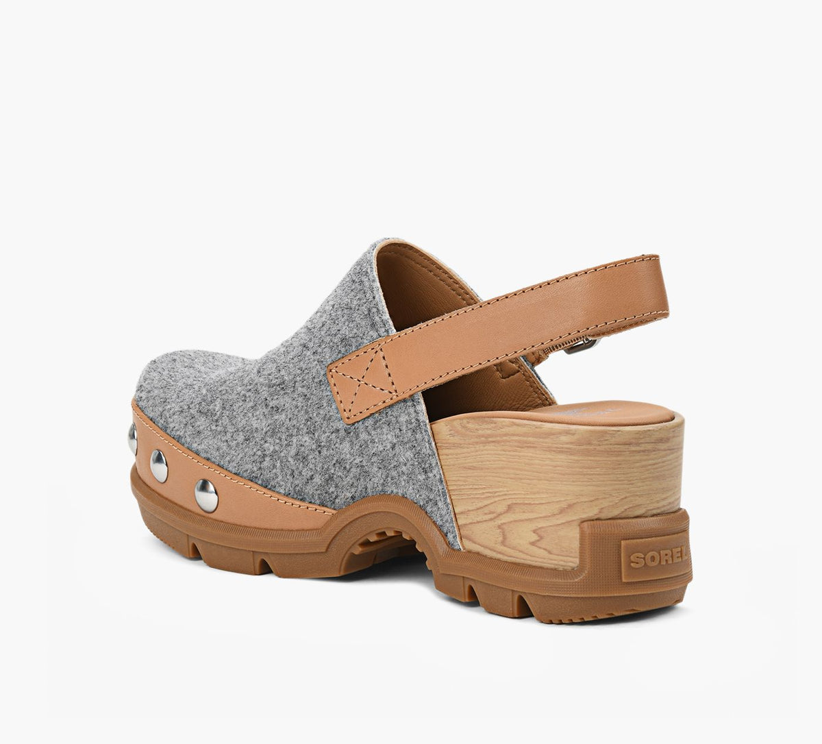 SOREL ROAMNCLOGFELT in GREY view 3