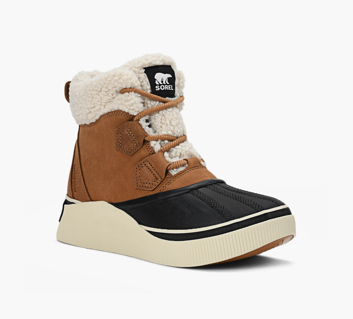 SOREL OUTNABOUTIVCHILLZWATERPROOF in TAN view 2