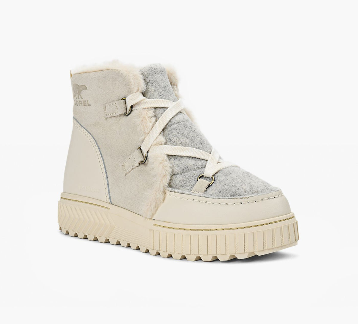 SOREL ONAAVEALPINEBOOTWATERPROOF in WHITE view 2