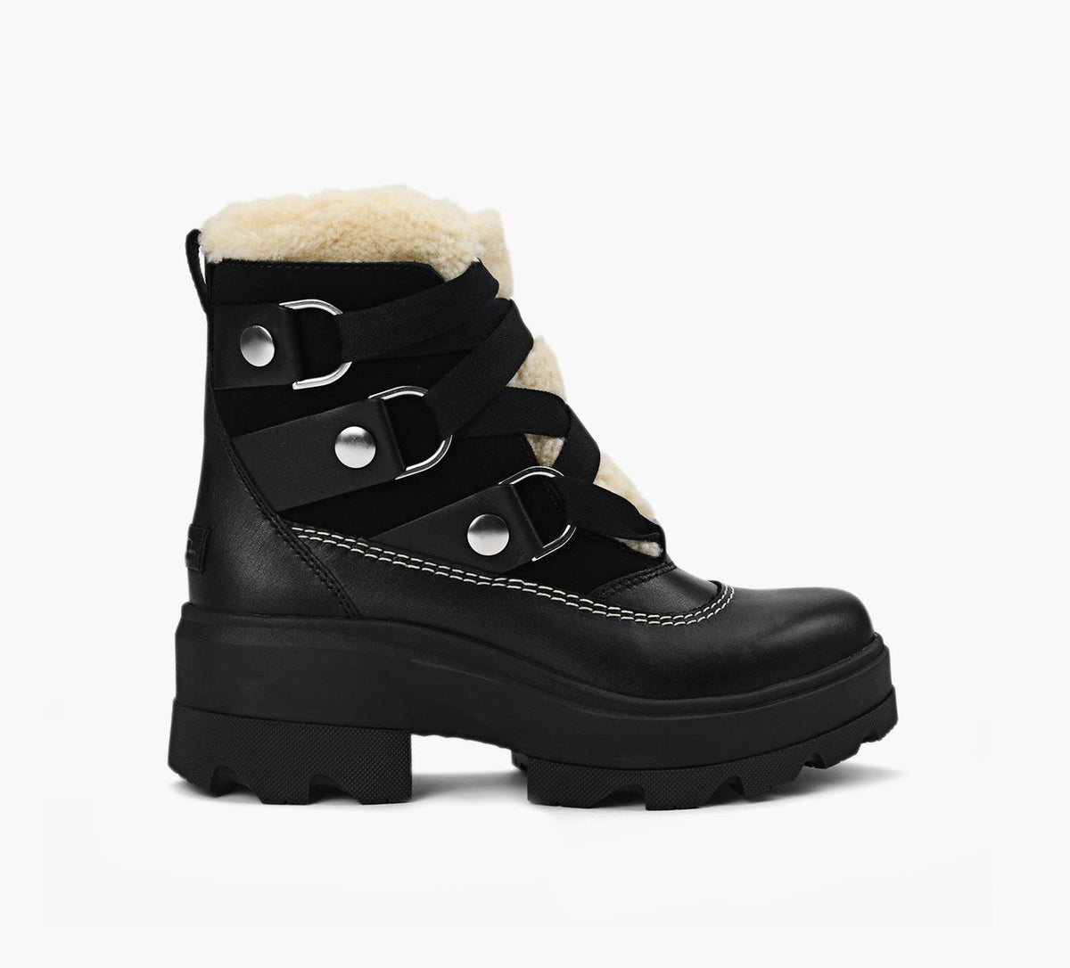 SOREL JOANFRWDCOZYBOOTWATERPROOF in BLACK