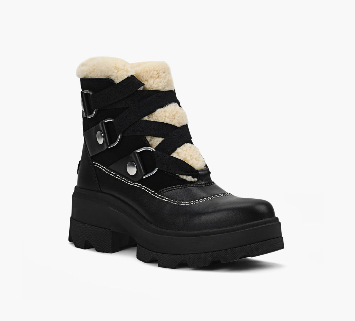 SOREL JOANFRWDCOZYBOOTWATERPROOF in BLACK view 2