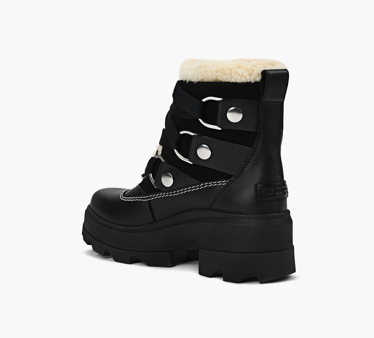 SOREL JOANFRWDCOZYBOOTWATERPROOF in BLACK view 3