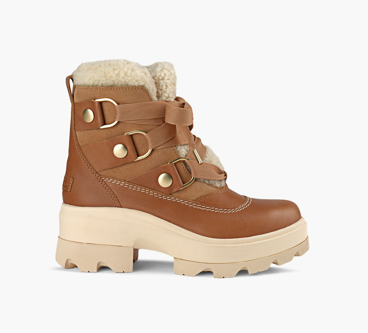 SOREL BOTTECONFORTABLEJOANFRWDIMPERMABLE en TAN