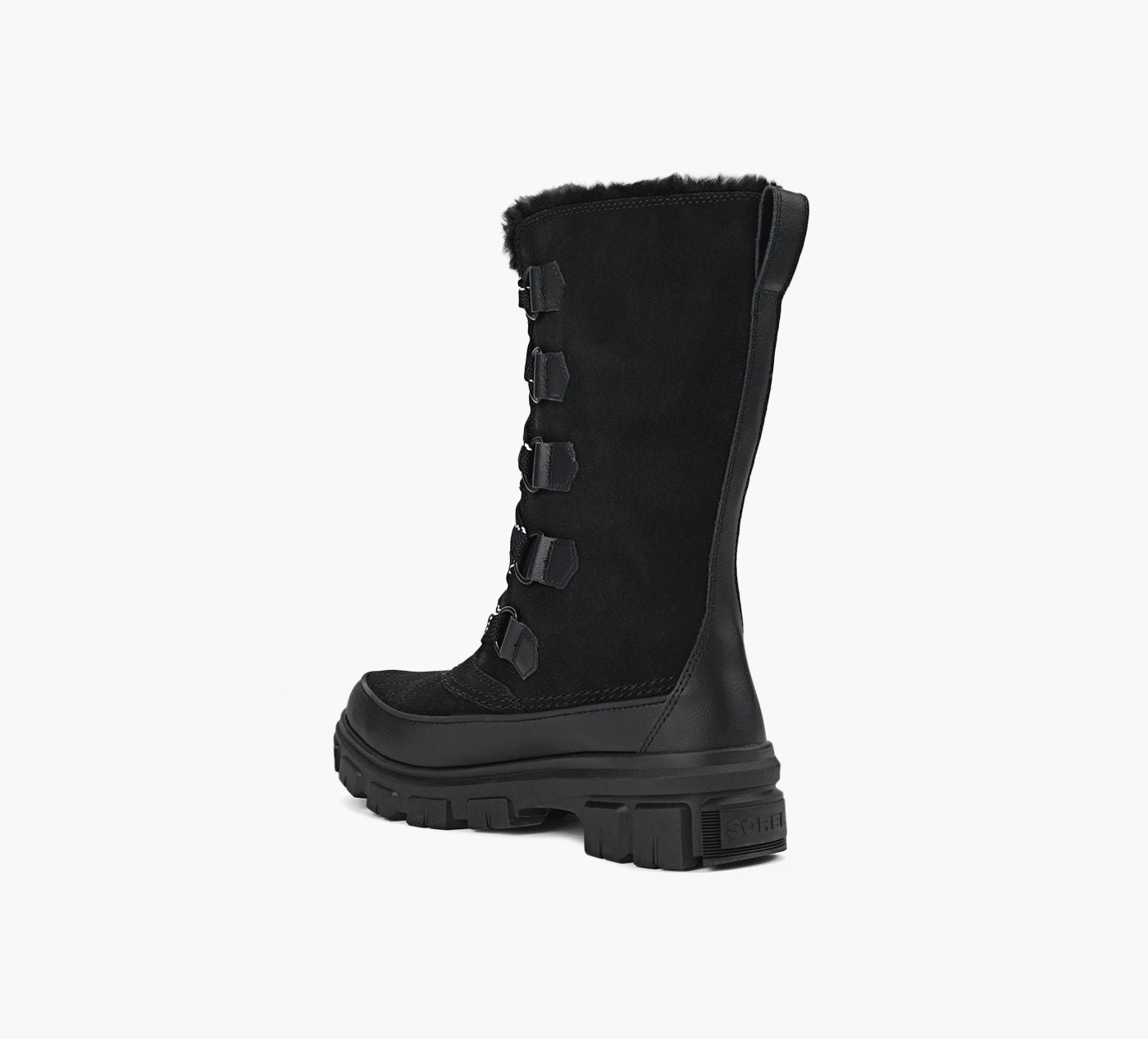 SOREL BOTTEHAUTEIMPERMABLETIVOLIV en NOIR vue 3