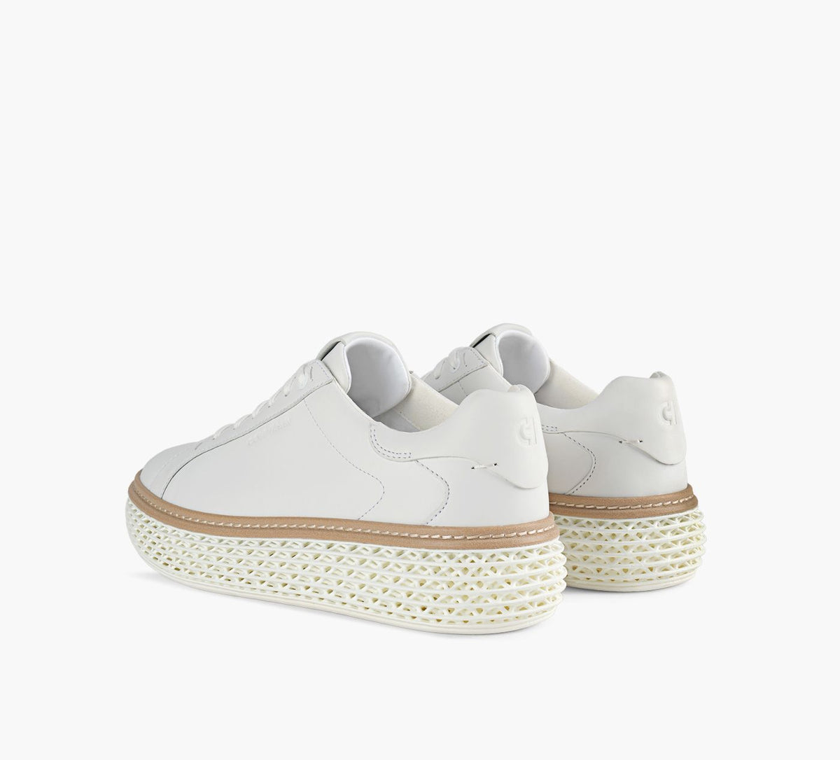 COLE HAAN GRANDPROCOURTSKYWEAVE in WHITE view 3
