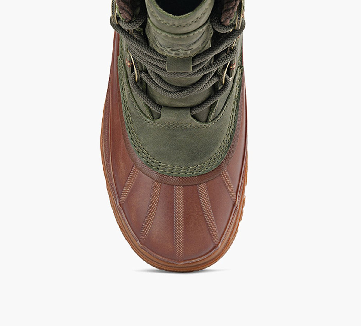SOREL BOTTESORELXBARBOURCARIBOUHORIZONGTX en KHAKI vue 1c