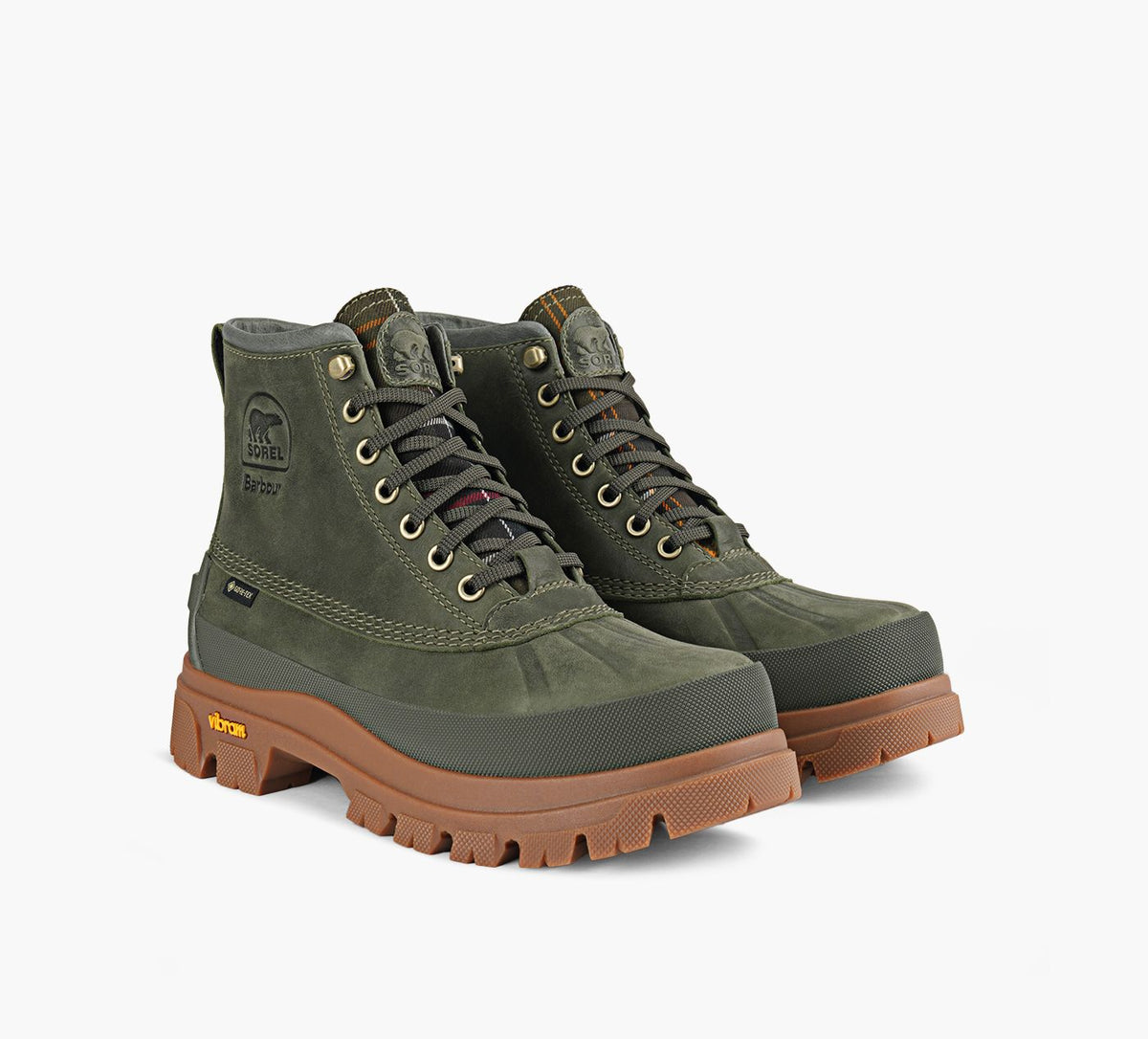 SOREL SORELXBARBOURDAYSTORMHORIZONGTX in KHAKI view 2