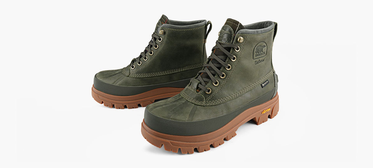 SOREL SORELXBARBOURDAYSTORMHORIZONGTX in KHAKI view 4