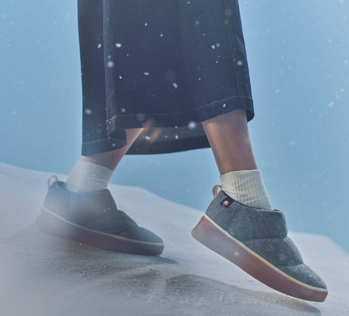 SOREL OUTNABOUTIVMINIPUFFY in GREY view 1c