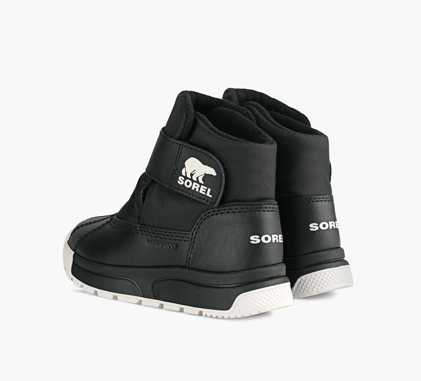 SOREL WHITNEYIIISANGLEIMPERMABLEMIHAUTE en NOIR vue 3