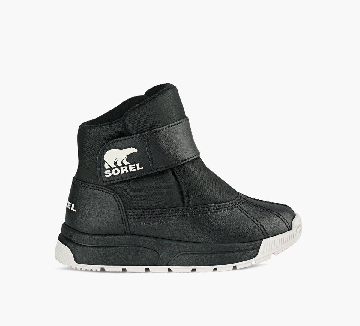 SOREL WHITNEYIIISANGLEIMPERMABLEMIHAUTE en NOIR