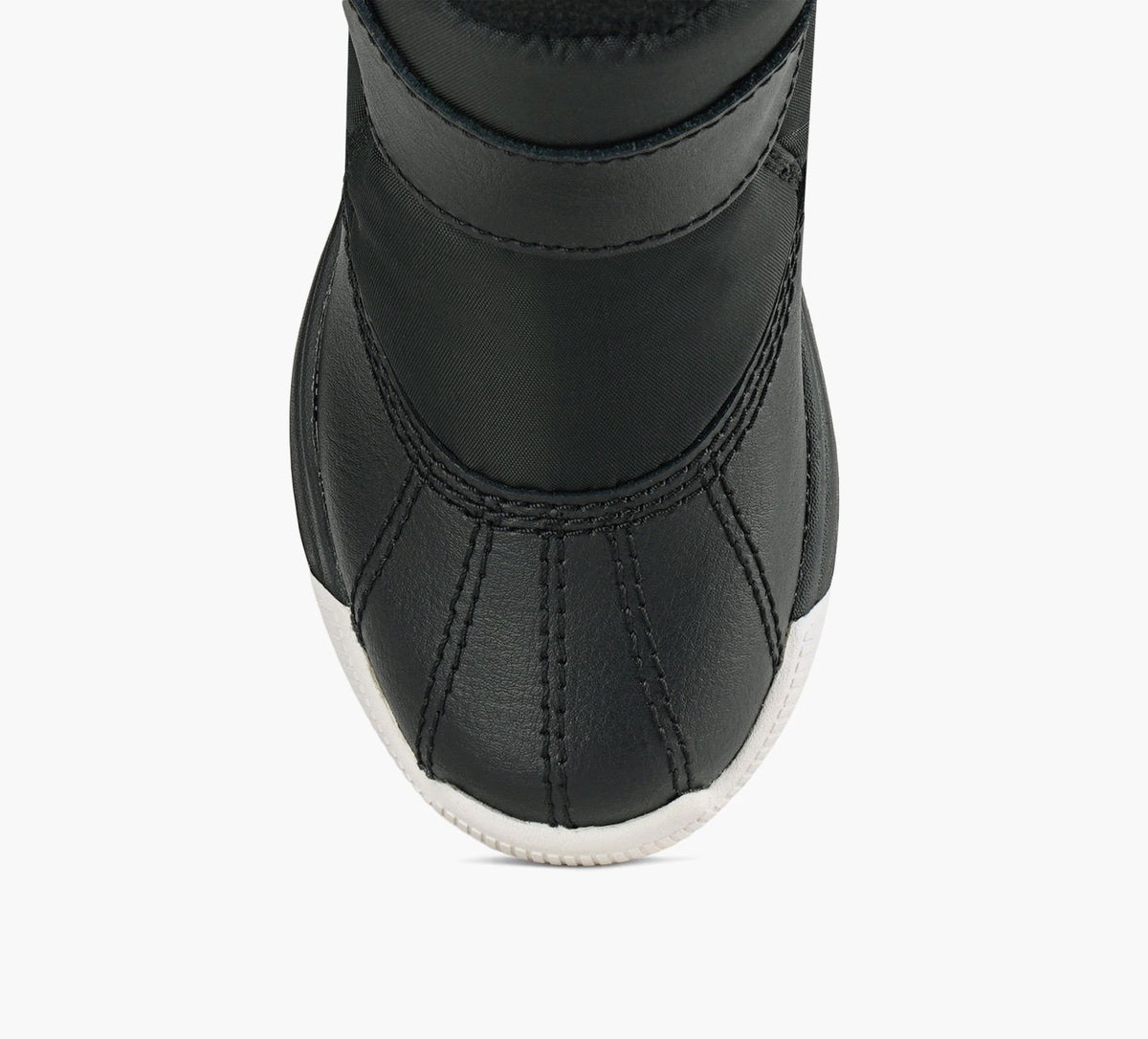 SOREL WHITNEYIIISANGLEIMPERMABLEMIHAUTE en NOIR vue 1c