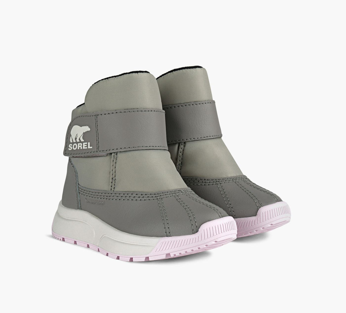 SOREL WHITNEYIIISTRAPMIDWATERPROOF in GREY view 2