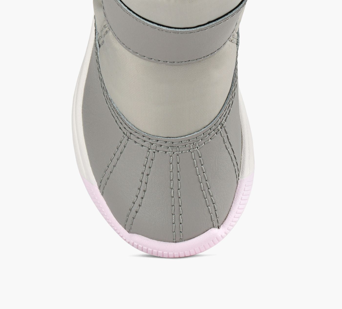 SOREL WHITNEYIIISANGLEIMPERMABLEMIHAUTE en GRIS vue 1c