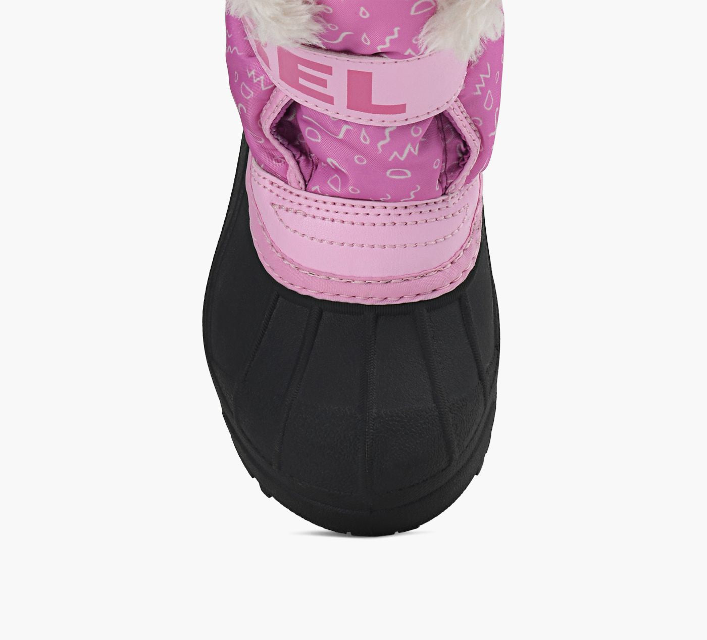 SOREL SNOWCOMMANDERBOTTESENFANTS en FUCHSIA vue 1c