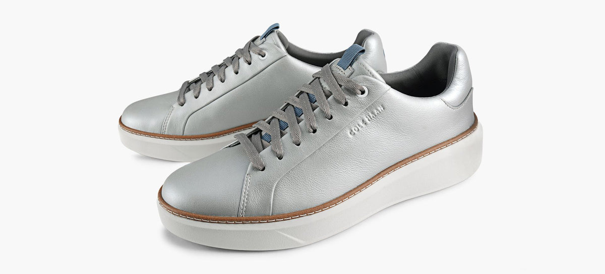 COLE HAAN BASKETGRANDPRTOPSPIN en ARGENT vue 4