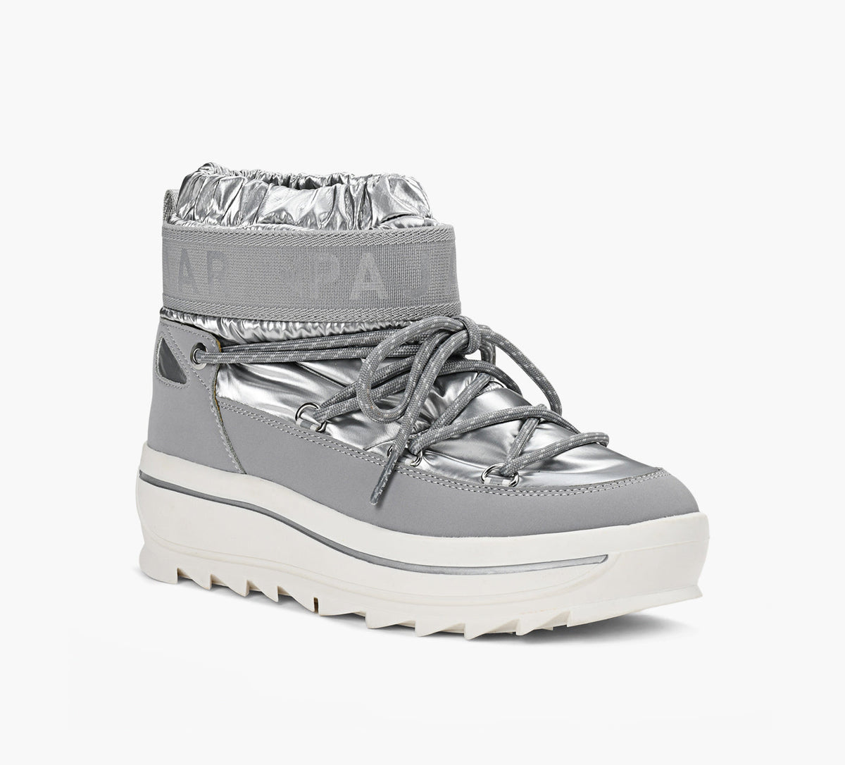 PAJAR GALAXYMINIPULLONBOOTIE in SILVER view 2