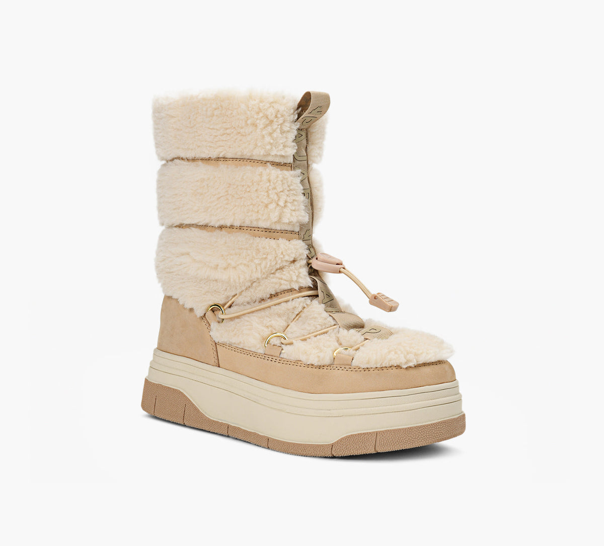 PAJAR JANIE20HIGHPULLONBOOT in TAUPE view 2