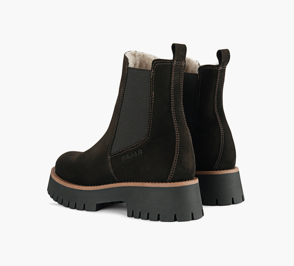 PAJAR MARASUEDEHERITAGEPULLONBOOT in BROWN view 3