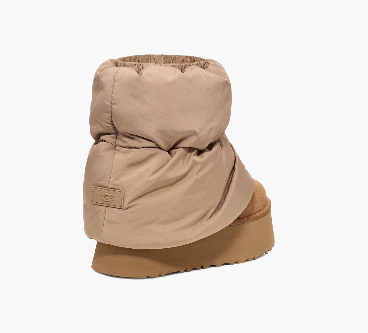 UGG CLASSICMINIDIPPERPUFFER in TAN view 3