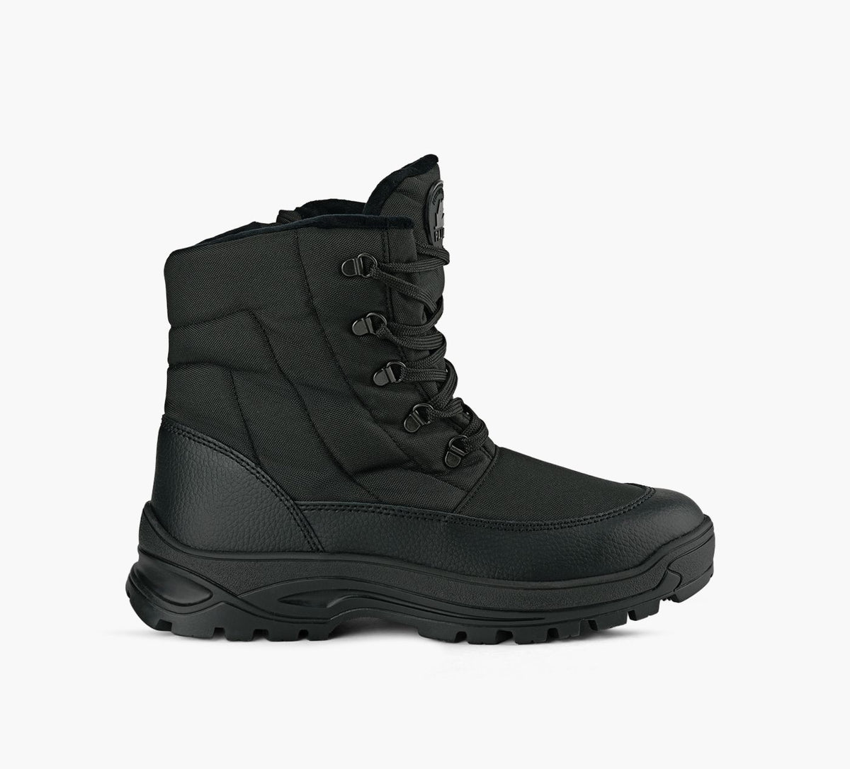 PAJAR TRIGGERLACEUPBOOTWITHICEGRIPPER in BLACK