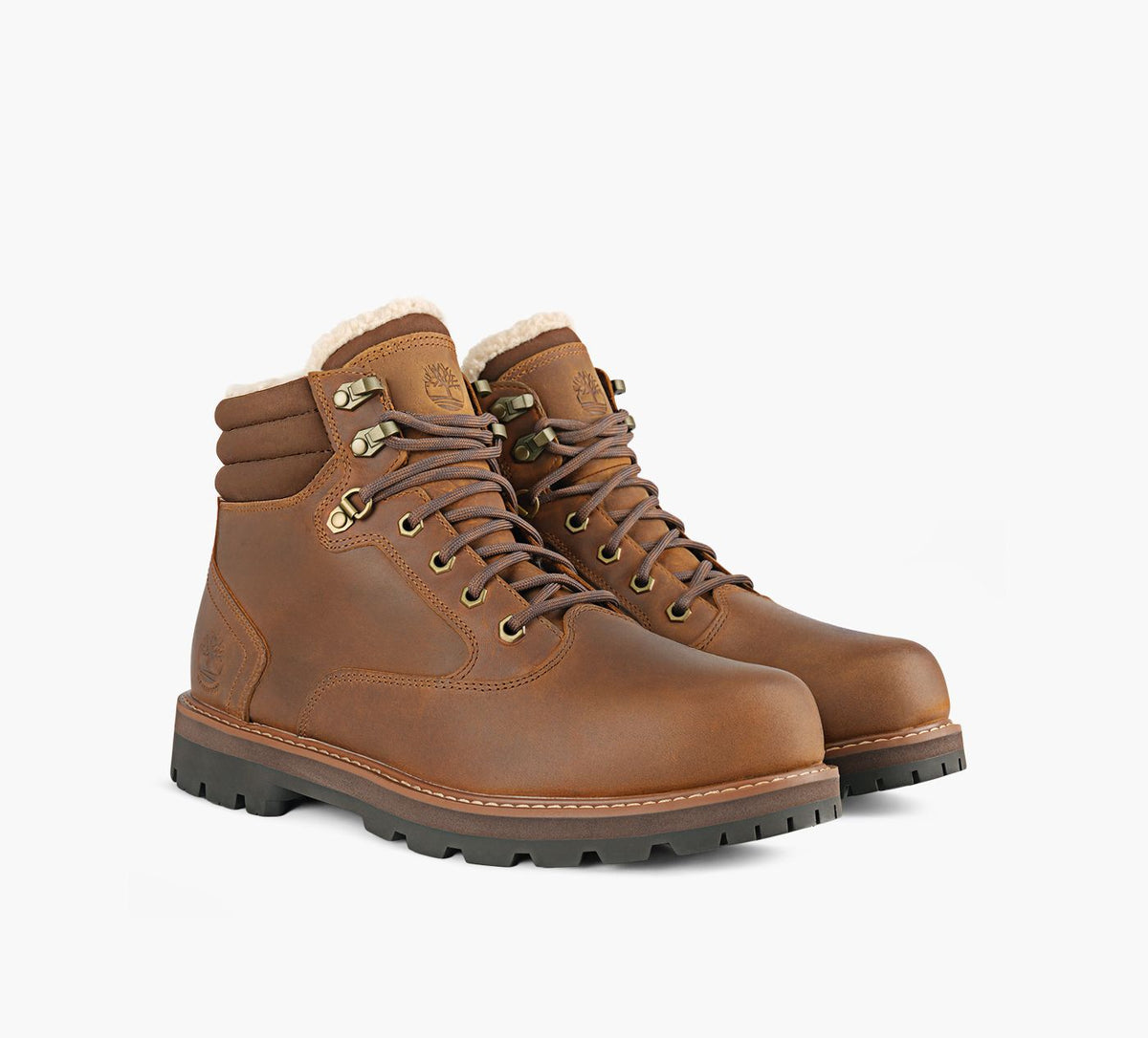 TIMBERLAND BrittonRoadWarmLinedWaterproofBoot in BROWN view 2