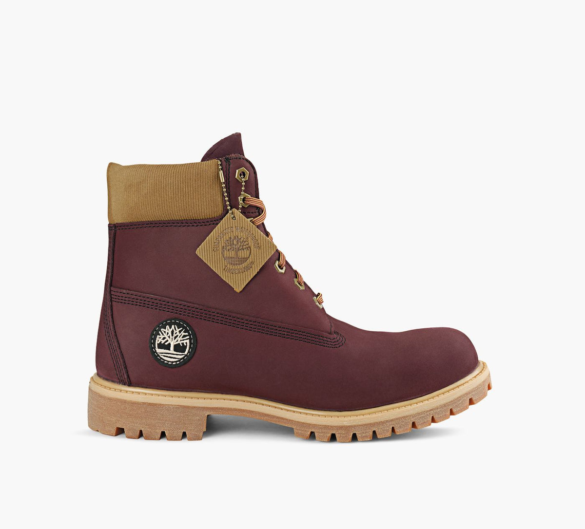 TIMBERLAND PREMIUM6INCHWATERPROOFBOOT in BURGUNDY