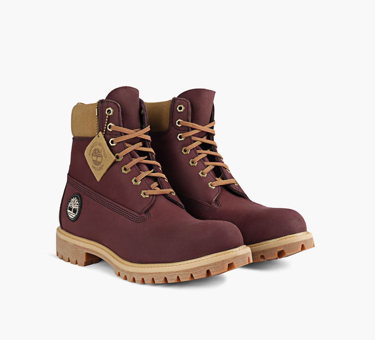 TIMBERLAND PREMIUM6INCHWATERPROOFBOOT in BURGUNDY view 2