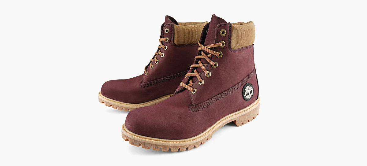 TIMBERLAND PREMIUM6INCHWATERPROOFBOOT in BURGUNDY view 4