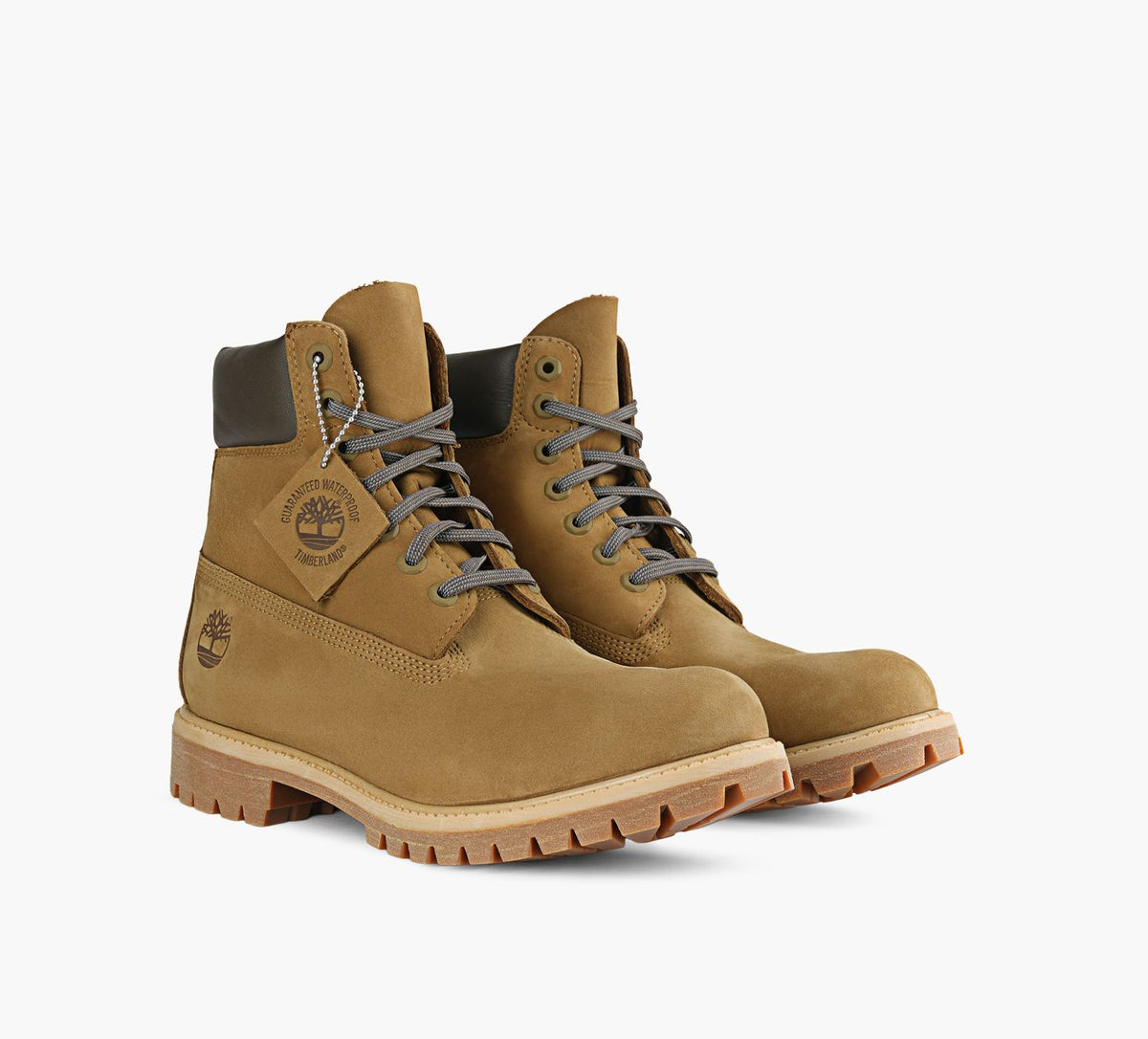 TIMBERLAND PREMIUM6INCHWATERPROOFBOOT in KHAKI view 2