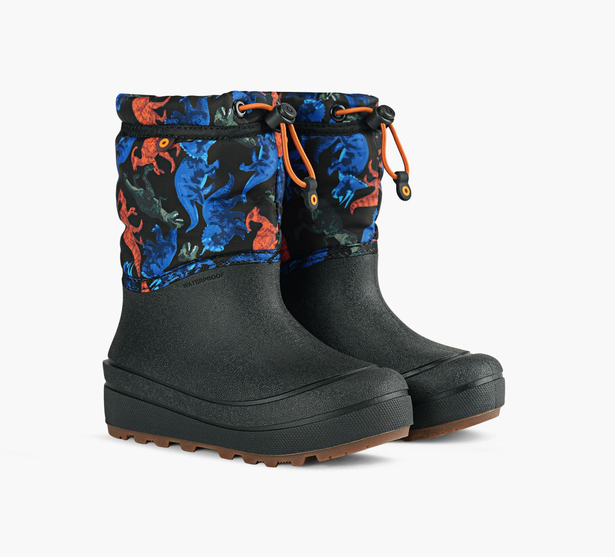 BOGS BOTTECOQUILLEDENEIGEDINOSAURE en NOIR vue 2
