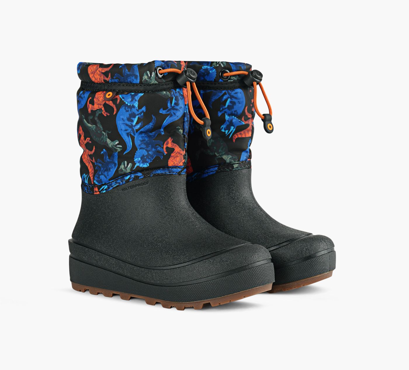 BOGS BOTTECOQUILLEDENEIGEDINOSAURE en NOIR vue 2