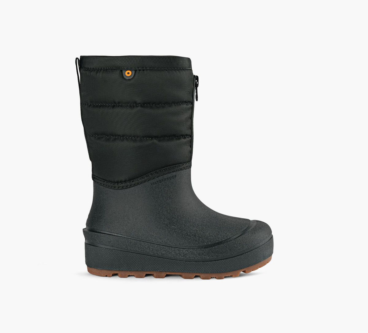BOGS SNOWSHELLZIPSOLID in BLACK