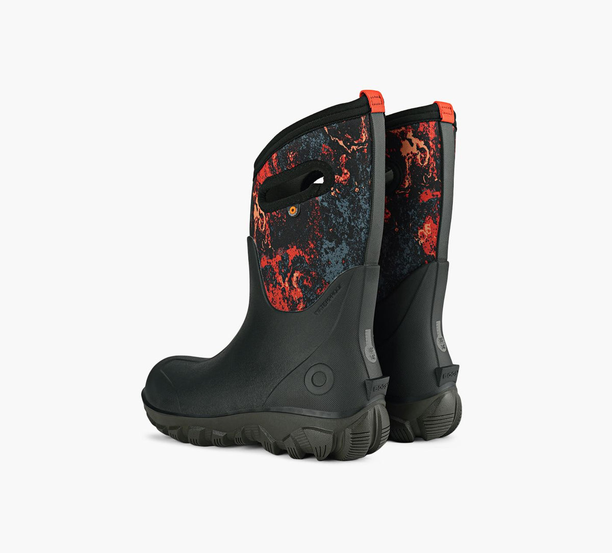 Bogs Classic Seamless Acid Camo pour grands garçons | Noir Multicolore ...