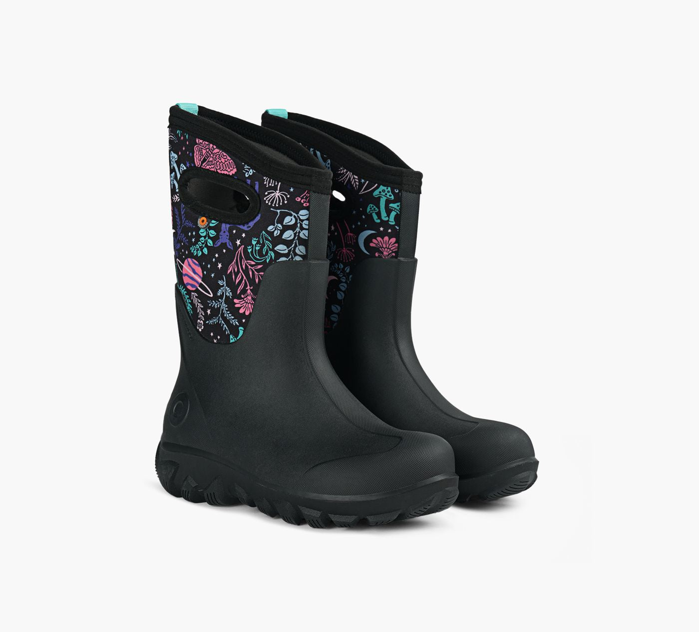 BOGS CLASSICSEAMLESSCOSMICFOREST in BLACK view 2