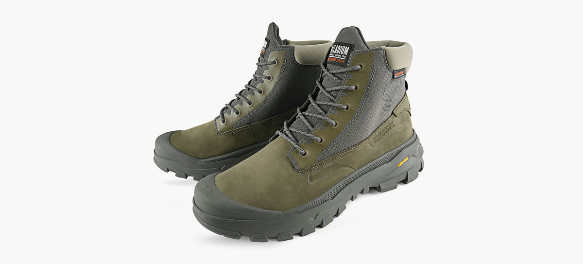 PALLADIUM PALLARIDERSCWP in KHAKI view 4