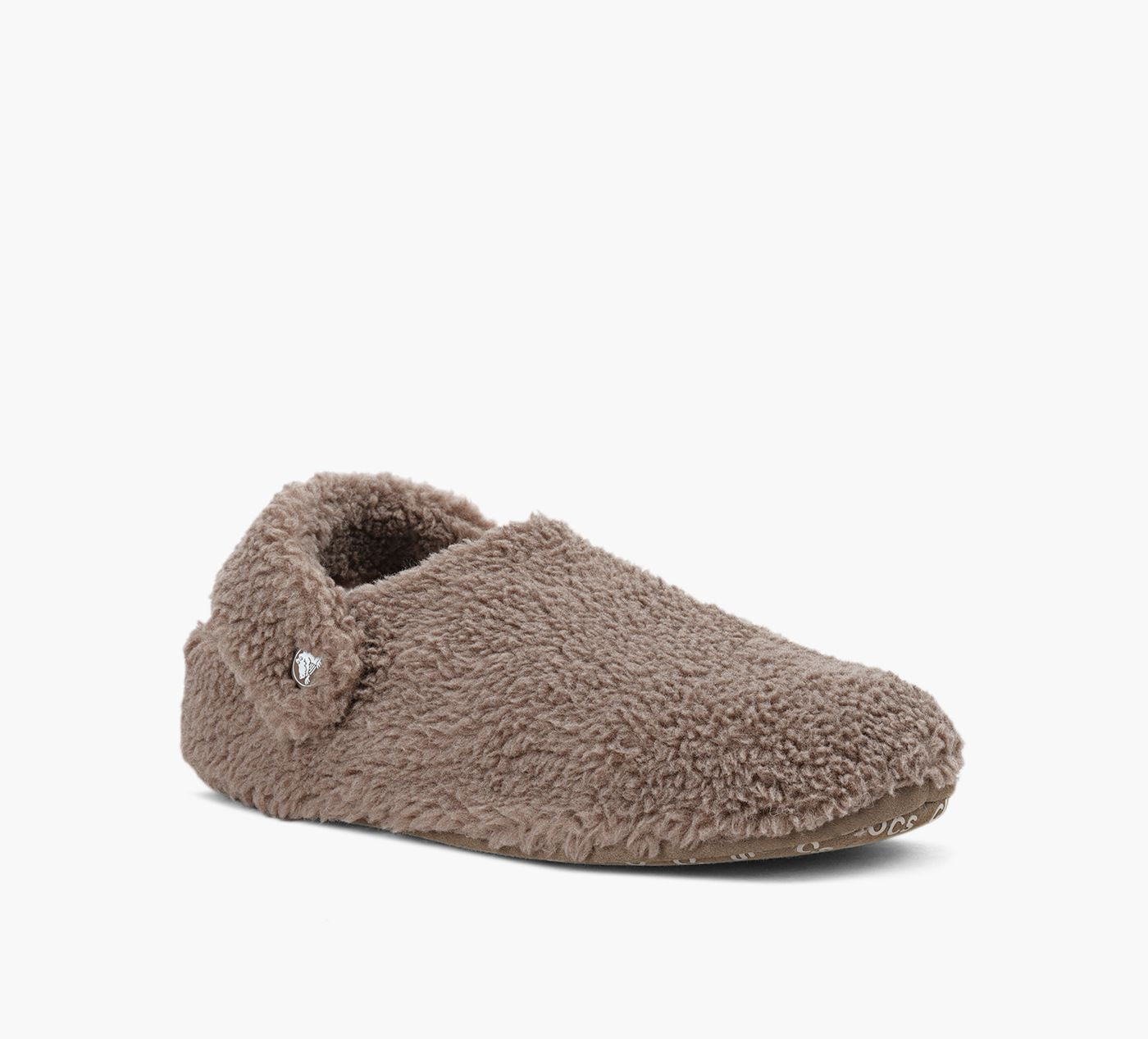 CROCS PANTOUFLESCLASSIQUESCOZZZY en TAUPE vue 2