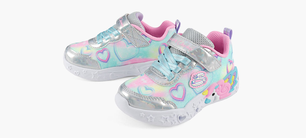 SKECHERS UNICORNCHARMERLILHEARTSPARKLES in MULTICOLOUR view 4
