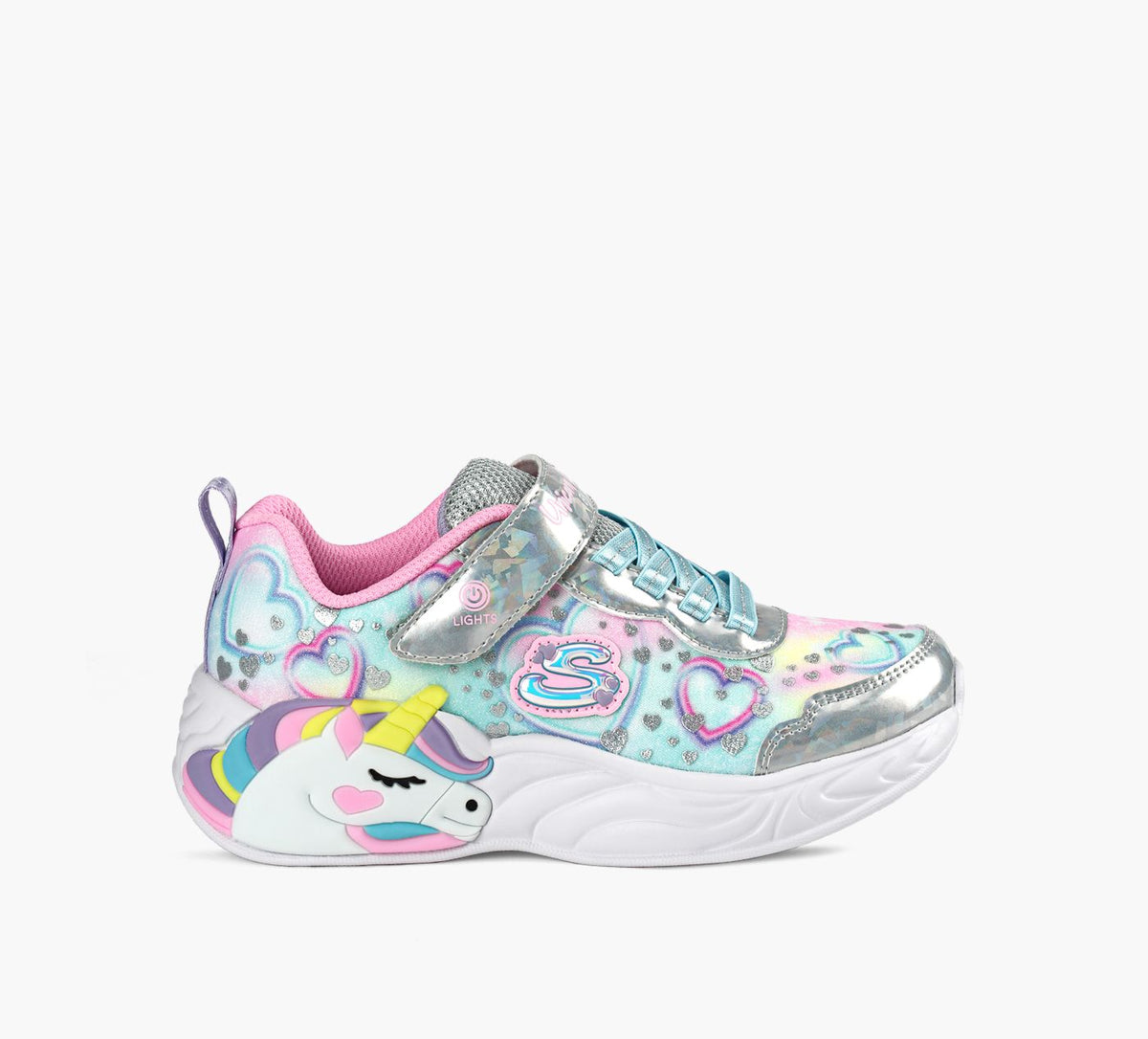 SKECHERS BASKETSUNICORNDREAMS en MULTICOLORE
