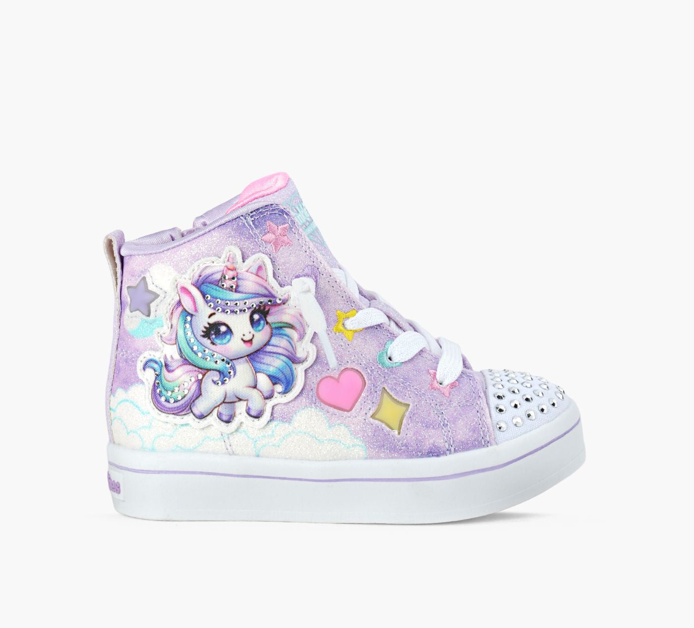 SKECHERS BASKETSTWILITES20LICORNEGLAM en VIOLET