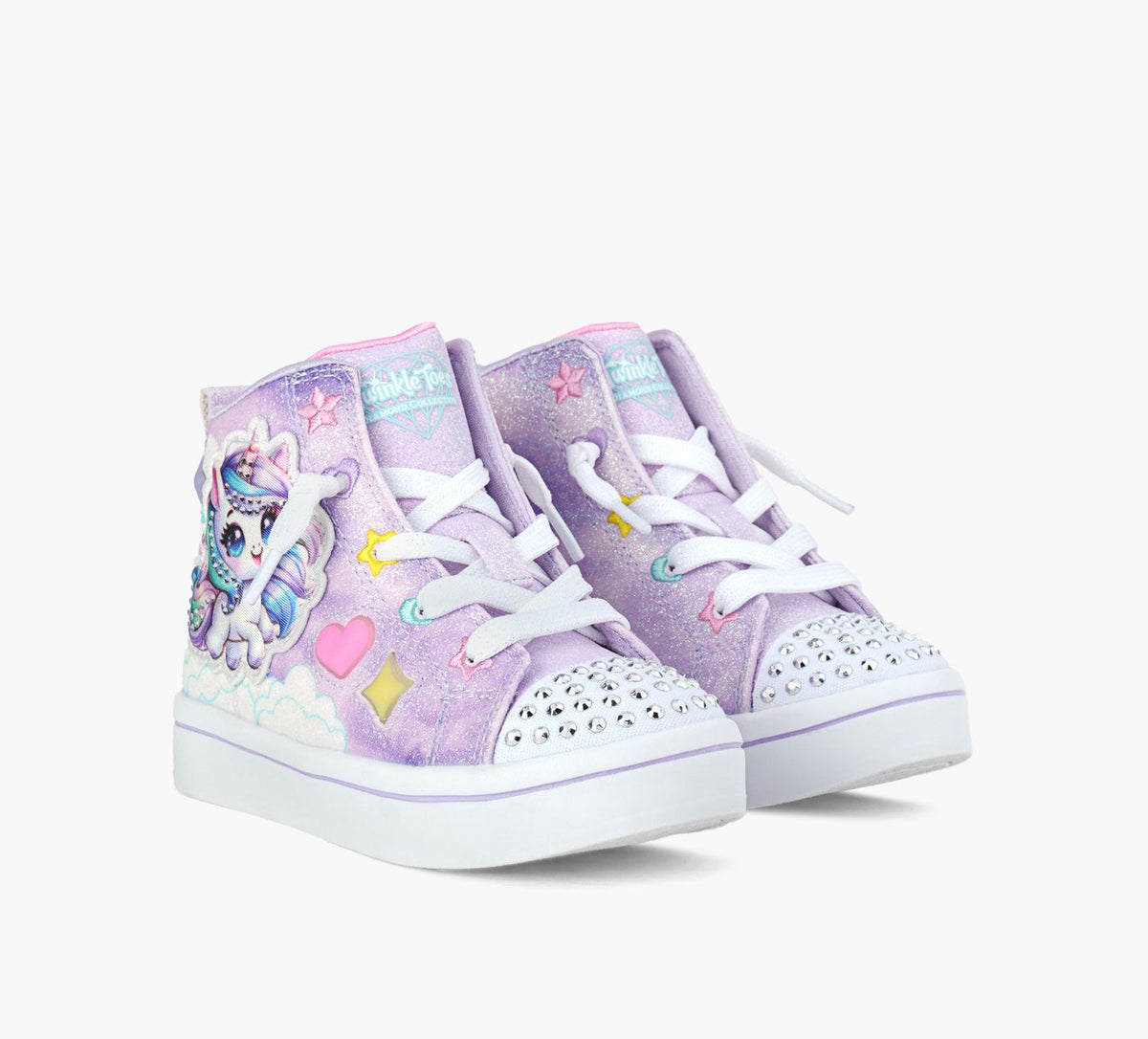 SKECHERS BASKETSTWILITES20LICORNEGLAM en VIOLET vue 2