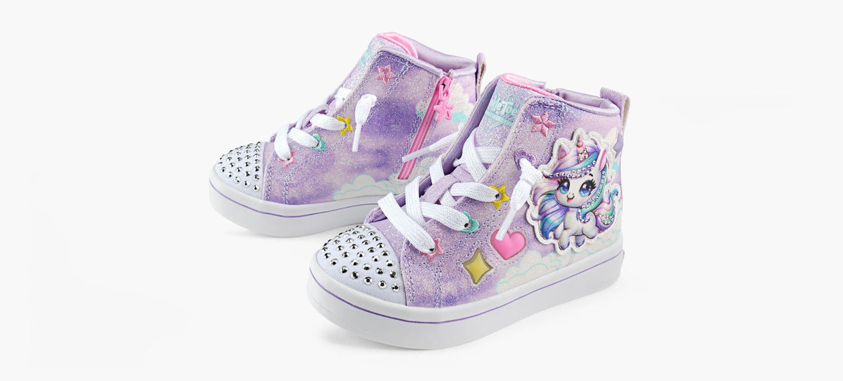 SKECHERS BASKETSTWILITES20LICORNEGLAM en VIOLET vue 4