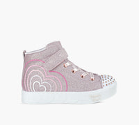 SKECHERS HEARTSTEPS in ROSE GOLD