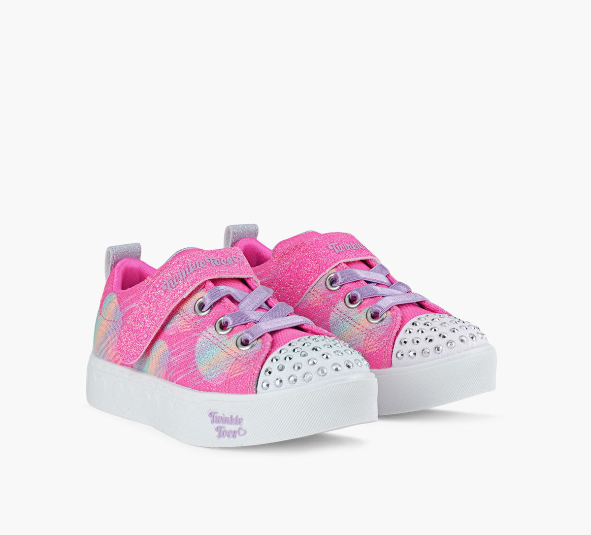 SKECHERS HEARTSTEPSHEARTSKETCH in FUCHSIA view 2